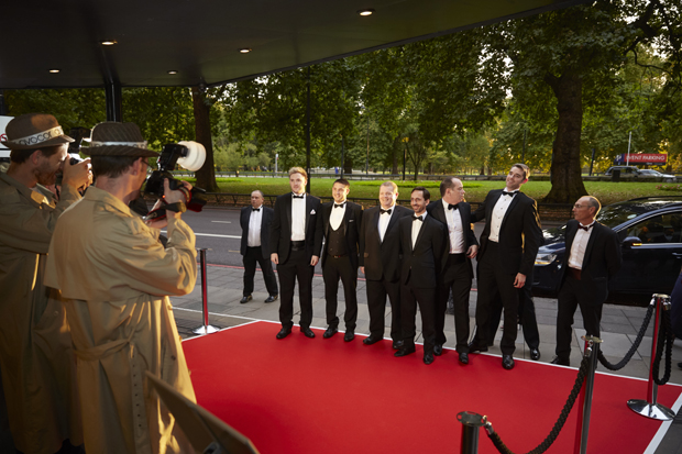 B-Tech representatives attending the AV Awards 2017 ceremony at the Grosvenor House Hotel in London.
