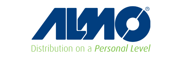 The logo of ALMO Distribution