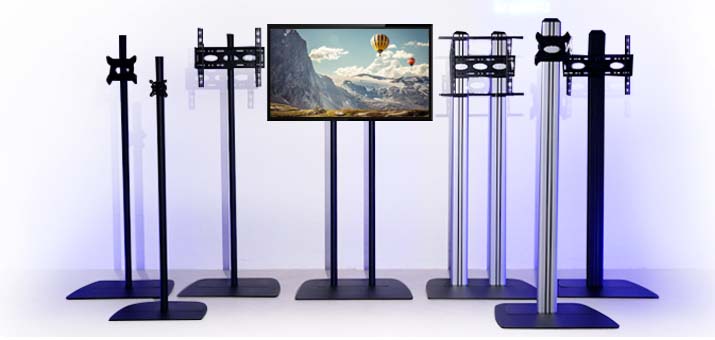 An image showing B-Techs new range of Floor Stands and components