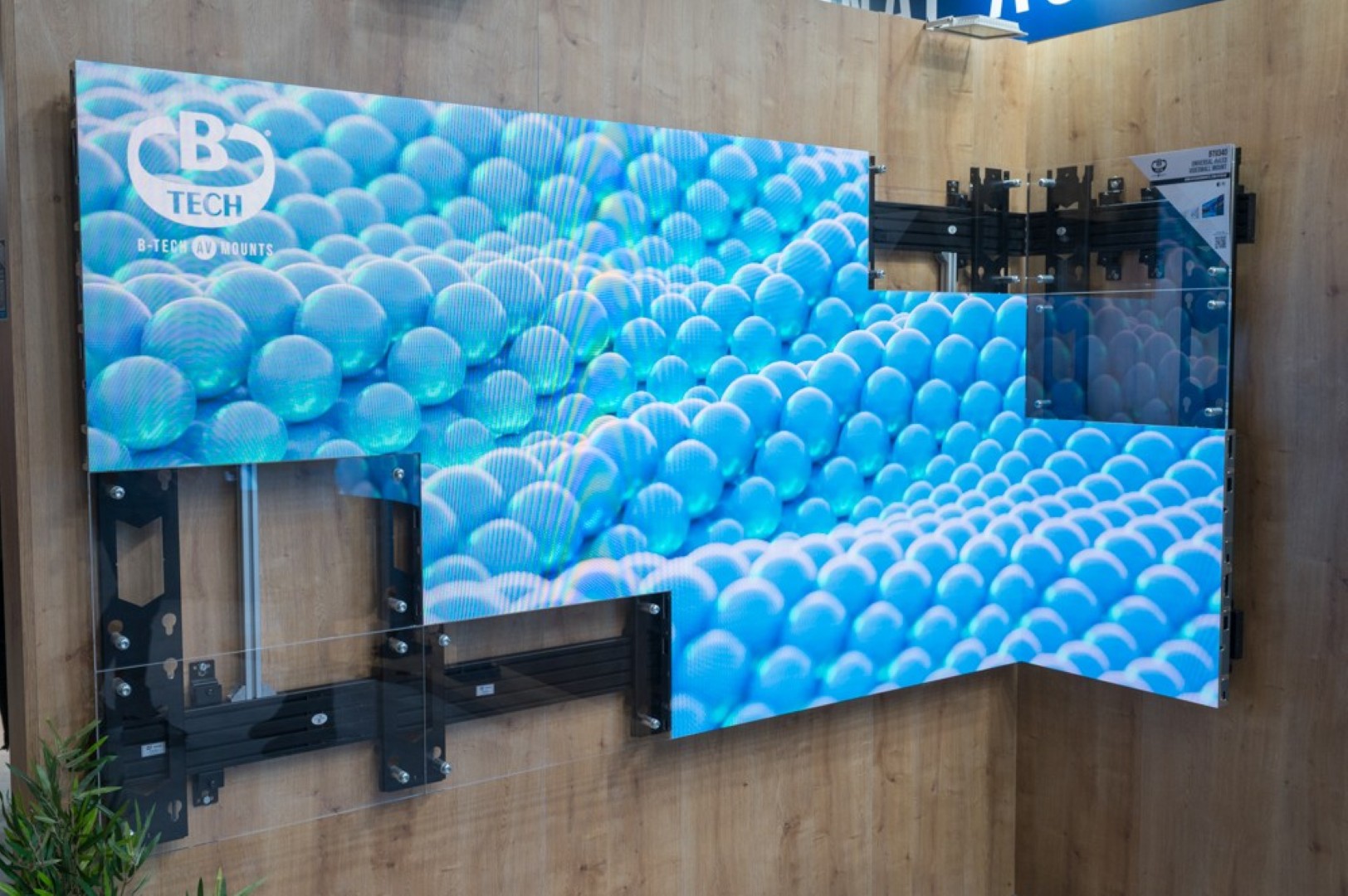 An Image of one of B-Tech's bespoke dvLED Displays