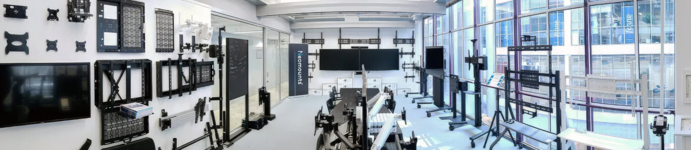 GMG Experience Centre, Salo, Finland featuring AV mounting solutions, digital signage displays and collaboration systems.