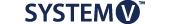 System V - Blue - 170x24px