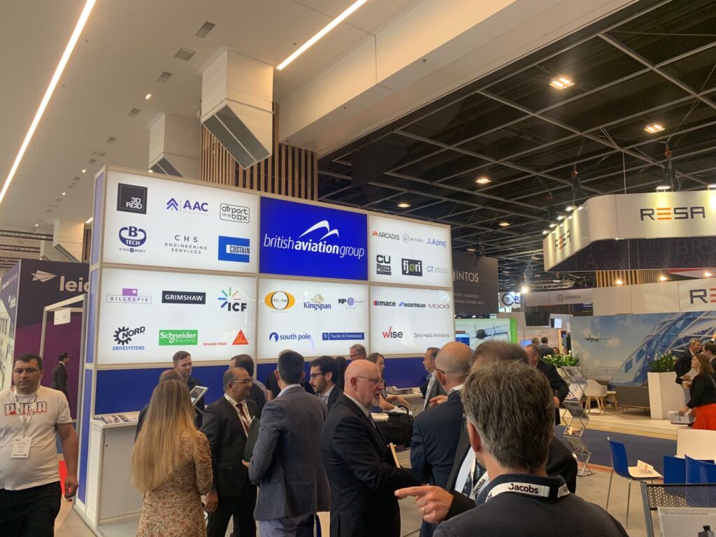An Image showing all the brands at passenger terminal expo 2022
