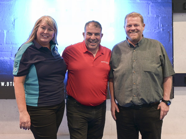 An Image of Tiffany Dozier, Raad Raad and Matt Bennett.