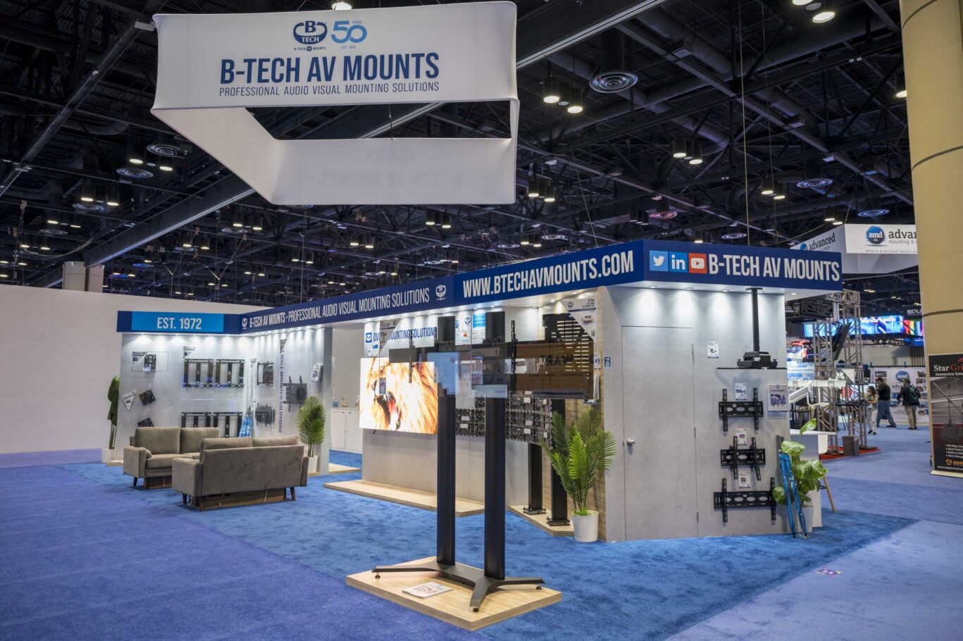 B-Tech Returns to Exhibit at InfoComm 2023 – booth2