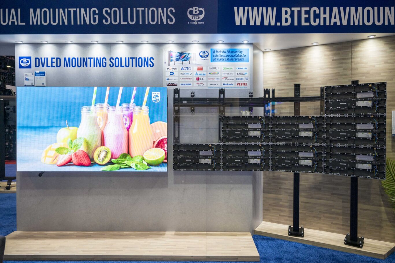 B-Tech Returns to Exhibit at InfoComm 2023 – curved led