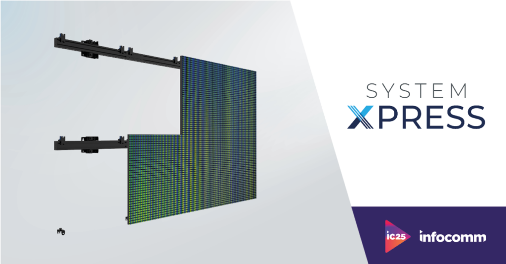 Infocomm 2025 banner System xpress
