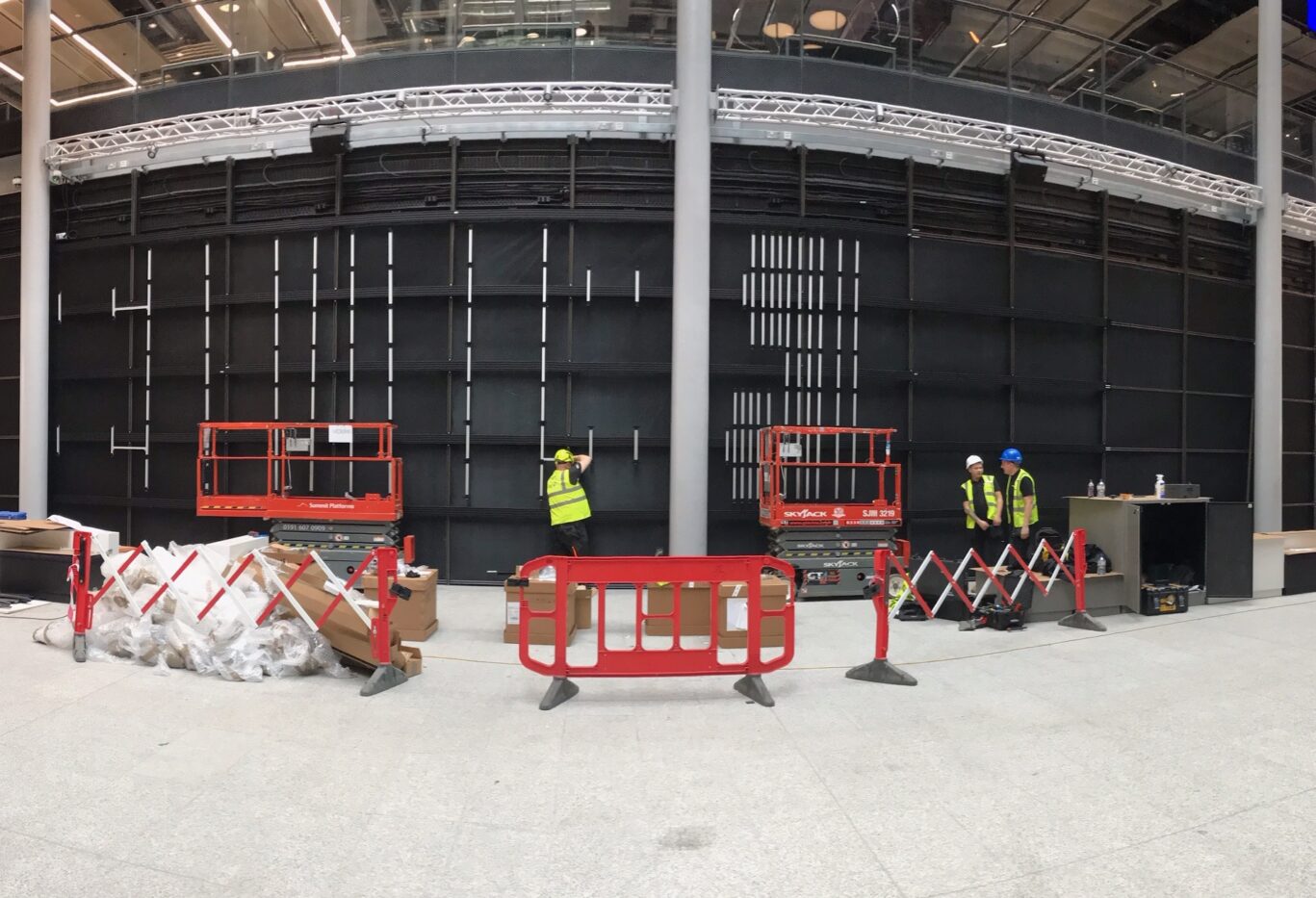 BBC Cardiff Atrium Frame