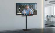 B-Tech floor stand components for professional display installations