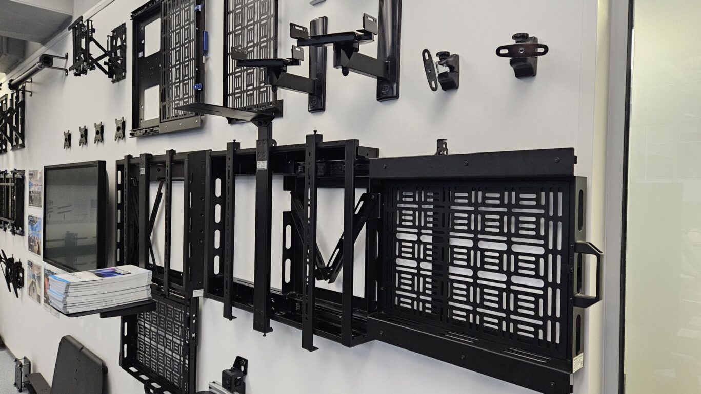 GMG Experience Centre, Salo, Finland featuring AV mounting solutions, digital signage displays and collaboration systems.
