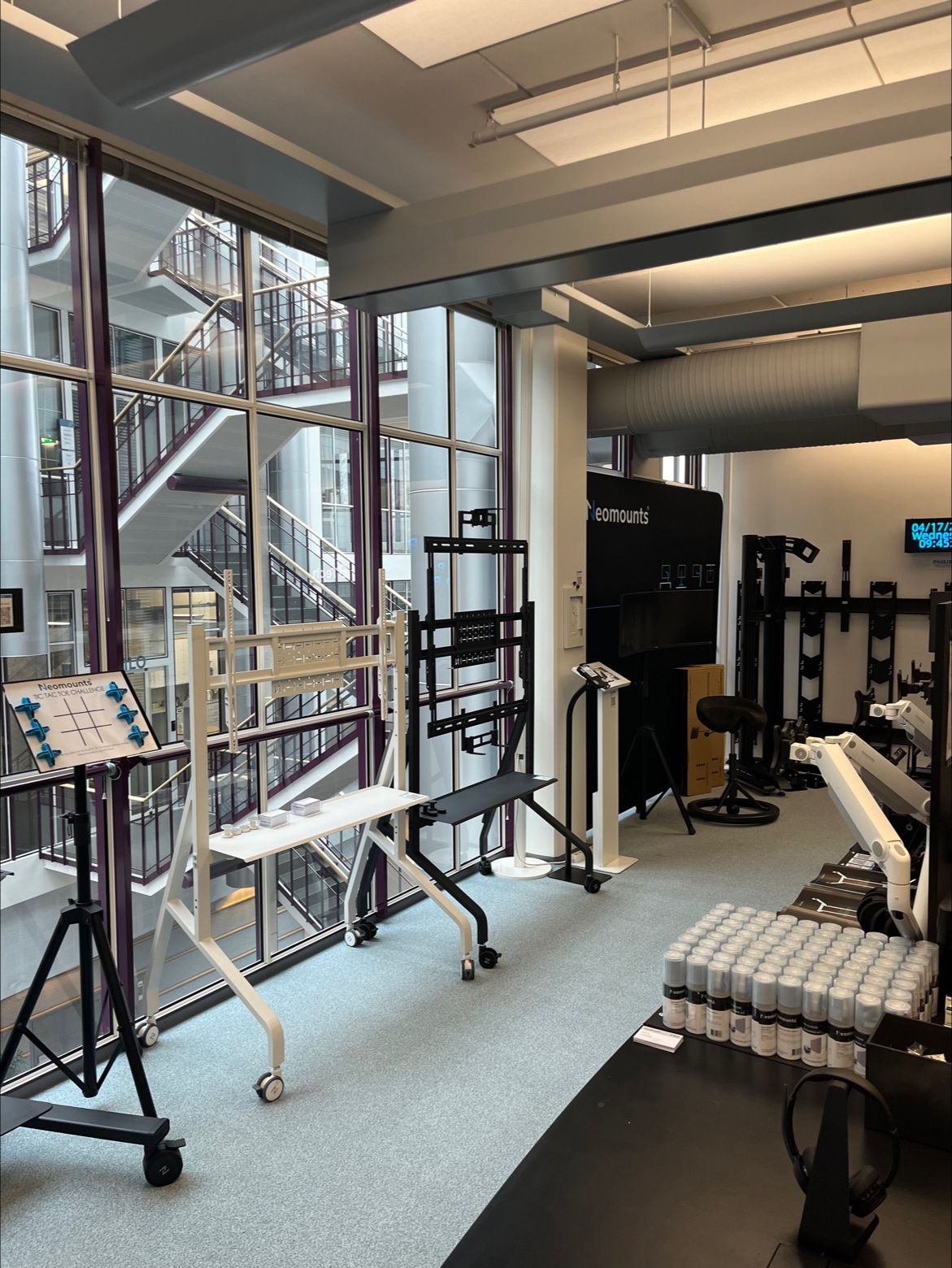 GMG Experience Centre, Salo, Finland featuring AV mounting solutions, digital signage displays and collaboration systems.