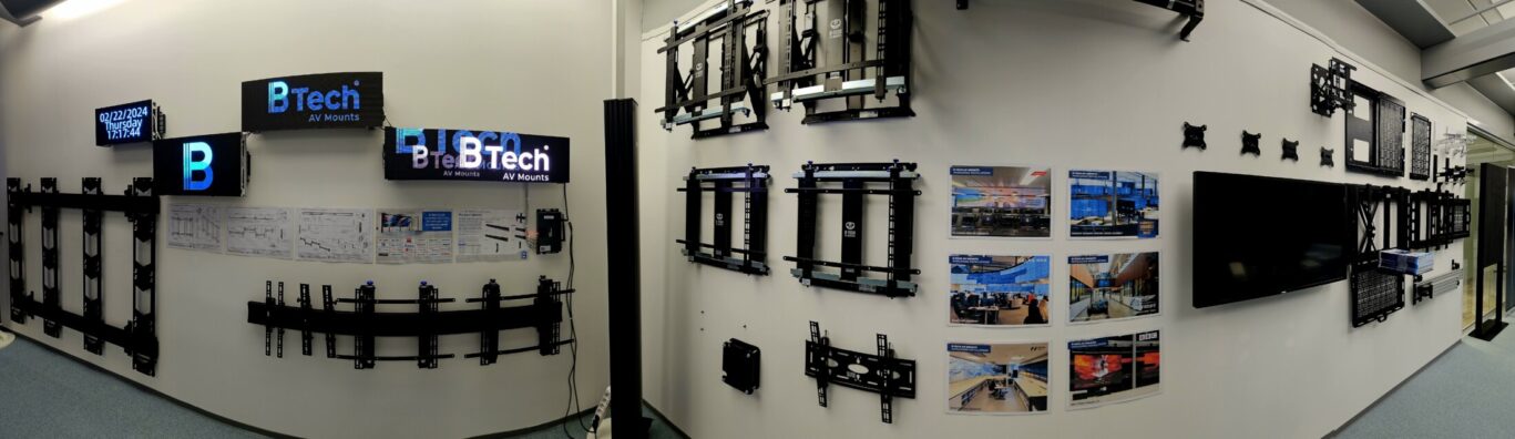 GMG Experience Centre, Salo, Finland featuring AV mounting solutions, digital signage displays and collaboration systems.