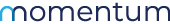 Momentum Logo - Blue - 170x24px - 72ppi