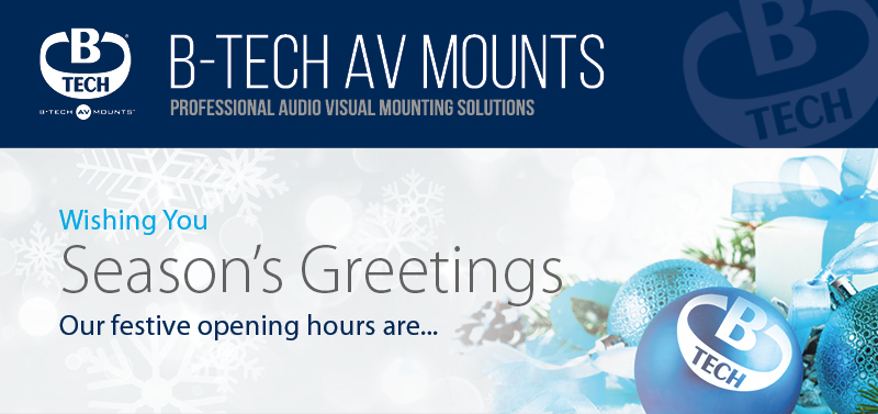 A banner wishing seasons greeting