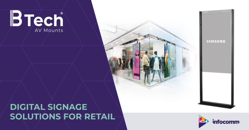 infocomm 2024 digital signage banner for news article