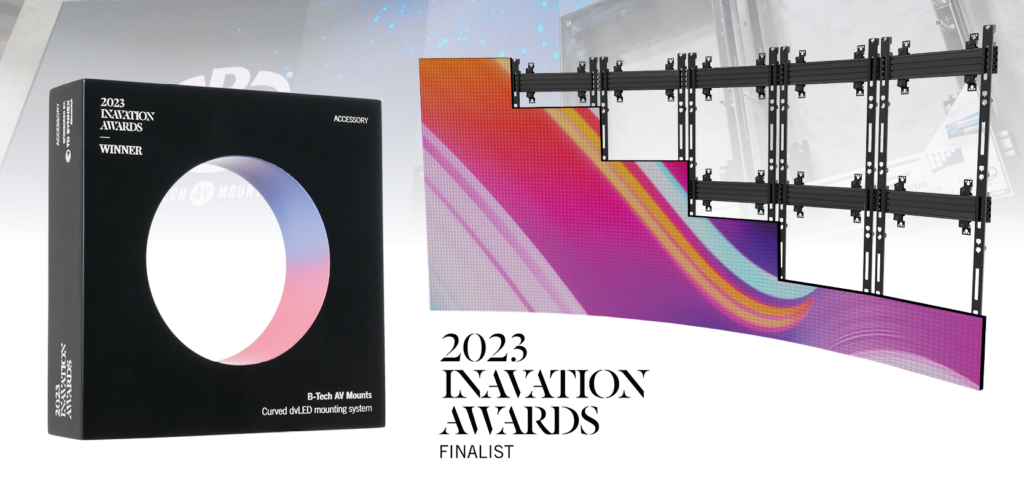 visit B-Tech AV Mounts at infocomm 2023 banner